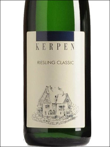 фото Kerpen Riesling Classic Керпен Рислинг Классик Германия вино белое