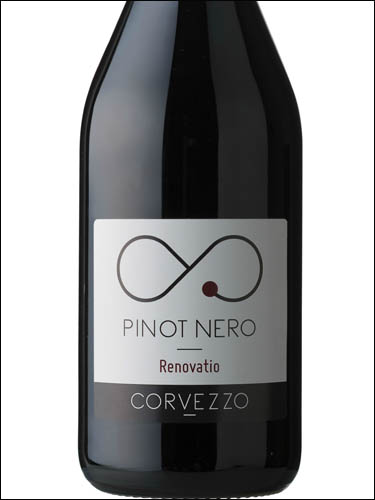 фото Corvezzo Pinot Nero Renovatio delle Venezie IGT Корвеццо Пино Неро Реноватио  делле Венецие ИГТ Италия вино красное