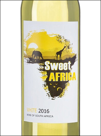 фото Sweet Africa White Свит Африка Белое ЮАР вино белое