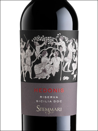 фото Stemmari Hedonis Riserva Sicilia DOC Стеммари Эдонис Ризерва Сицилия Италия вино красное