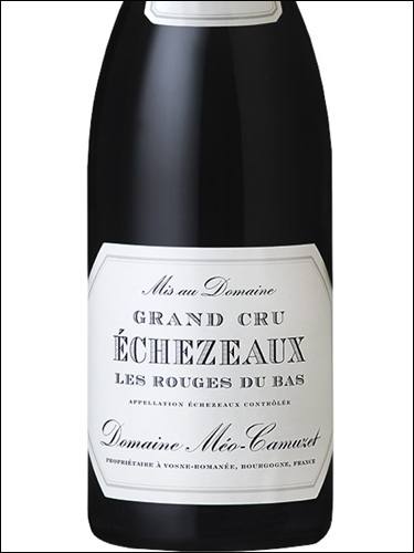 фото Domaine Meo-Camuzet Echezeaux Grand Cru AOC Домен Мео-Камюзе Эшезо Гран Крю Франция вино красное