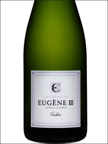 фото Champagne Eugene III Tradition Brut Шампань Эжен III Традисьон Брют Франция вино белое