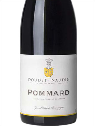 фото Doudet Naudin Pommard AOC Дуде Ноден Поммар Франция вино красное