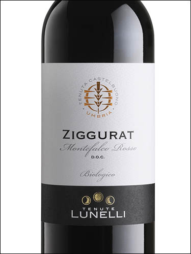 фото Tenute Lunelli Ziggurat Montefalco Rosso DOC Тенуте Лунелли Дзиггурат Монтефалько Россо Италия вино красное