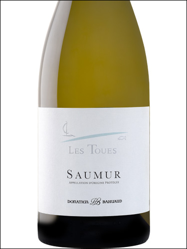 фото Donatien Bahuaud Les Toues Saumur Blanc AOP Донасьен Бао Ле Туэ Сомюр Блан Франция вино белое