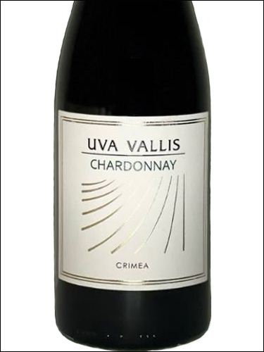 фото Uva Vallis Chardonnay Ува Валлис Шардоне Россия вино белое