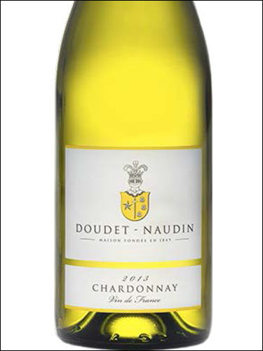 фото Doudet Naudin Chardonnay Vin de France Дуде Ноден Шардоне Франция вино белое