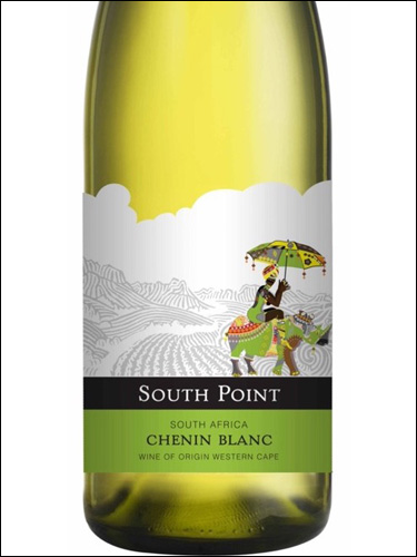 фото South Point Chenin Blanc Сауз Пойнт Шенен Блан ЮАР вино белое