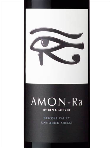 фото Glaetzer Amon-Ra Unfiltered Shiraz Barossa Valley Глейцер Амон-Ра Шираз Баросса Вэлли Австралия вино красное