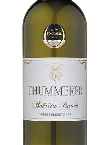 фото Thummerer Bokreta Egri Cuvee Туммерер Бокрета Эгри Кюве Венгрия вино белое
