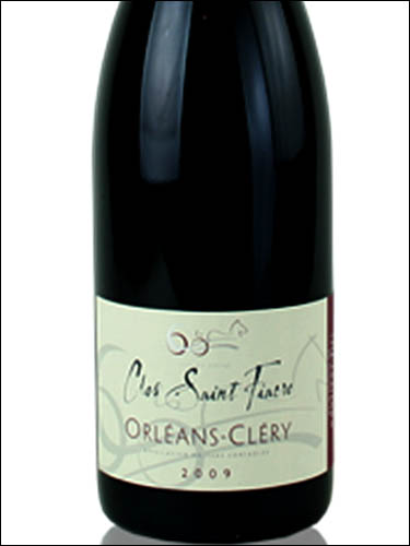 фото Clos Saint-Fiacre Orleans-Cleary AOC Кло Сен-Фиакр Орлеан-Клери Франция вино красное