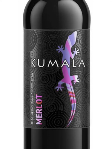 фото Kumala Merlot Кумала Мерло ЮАР вино красное