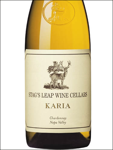 фото Stag's Leap Wine Cellars Karia Chardonnay Napa Valley Стэгc Лип Вайн Селларз Кария Шардоне Напа Вэлли США вино белое