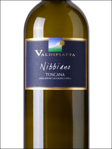 фото Valdipiatta Nibbiano Toscana Bianco IGT  Италия вино белое