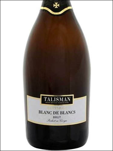 фото Talisman Blanc de Blancs Brut Талисман Блан де Блан Брют Грузия вино белое