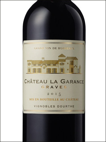 фото Chateau La Garance Rouge Graves AOC Шато Ла Гаранс Руж Грав Франция вино красное