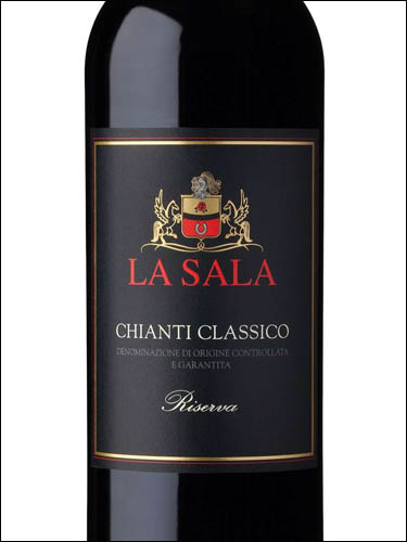 фото La Sala Chianti Classico Riserva DOCG Ла Сала Кьянти Классико Ризерва Италия вино красное