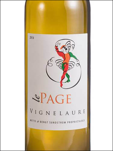 фото Le Page de Vignelaure Blanc Mediterranee IGP Ле Паж де Виньлюр Блан Медитерране Франция вино белое