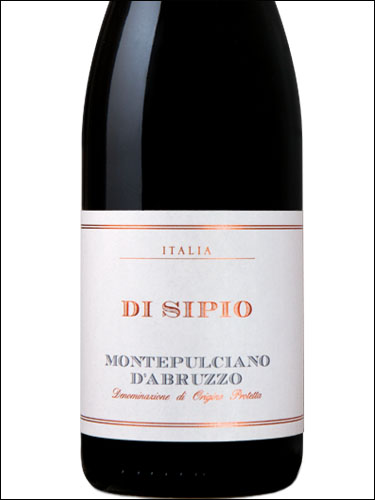 фото di Sipio Montepulciano d’Abruzzo DOP ди Сипио Монтепульчано д'Абруццо Италия вино красное