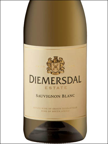 фото Diemersdal Sauvignon Blanc Durbanville WO Димерсдал Совиньон Блан Дурбанвиль ЮАР вино белое