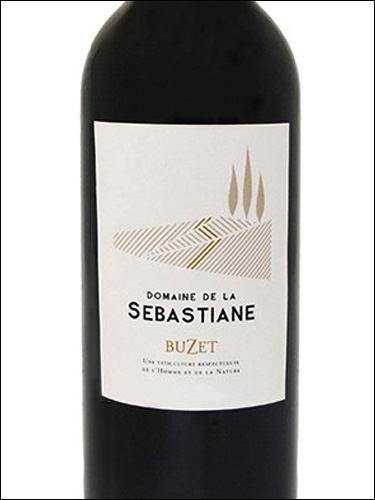 фото Domaine de la Sebastiane rouge Buzet AOC Домен де ла Себастьян руж Бюзе Франция вино красное