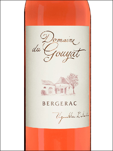 фото Domaine du Gouyat Rose Bergerac AOC Домен дю Гуйа Розе Бержерак Франция вино розовое