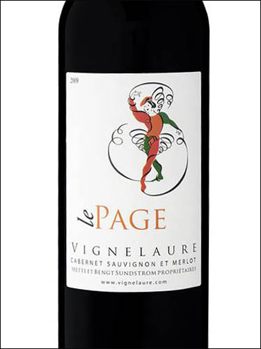 фото Le Page de Vignelaure Rouge Mediterranee IGP Ле Паж де Виньлюр Руж Медитерране Франция вино красное