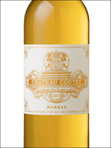 фото Chateau Coutet 1-er Grand Cru Classe Barsac AOC Шато Куте Барсак Франция вино белое