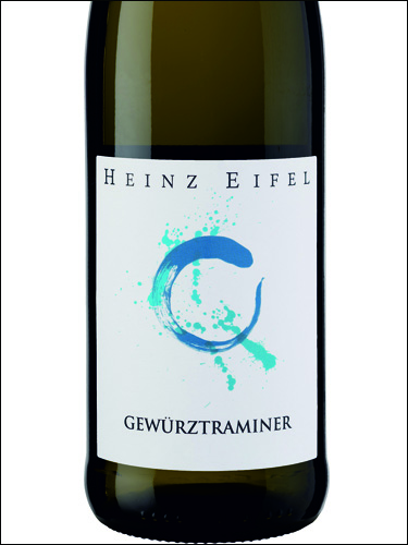 фото Heinz Eifel Gewurztraminer Rheinhessen Хайнц Айфель Гевюрцтраминер Рейнхессен Германия вино белое