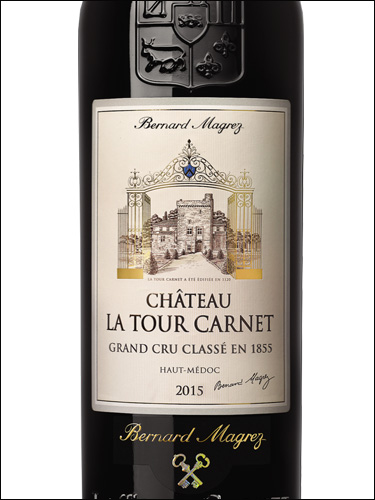 фото Chateau La Tour Carnet 4-eme Grand Cru Classe Haut-Medoc AOC Шато Ля Тур Карне О-Медок Франция вино красное
