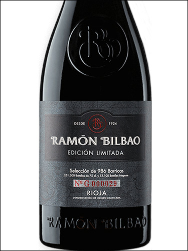 фото вино Ramon Bilbao Edicion Limitada Rioja DOCa 