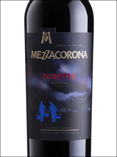 фото Mezzacorona Dinotte Red Blend Меццакорона Динотте Ред Бленд Италия вино красное