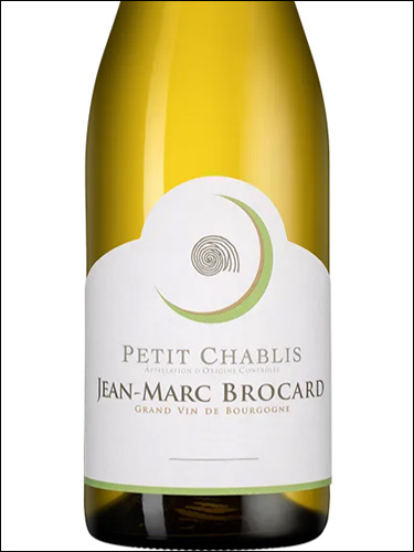 фото Jean-Marc Brocard (Domaine Sainte-Claire) Petit Chablis AOC Жан-Марк Брокар (Домен Сент-Клер) Пти Шабли АОС Франция вино белое