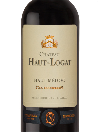 фото Chateau Haut-Logat Cru Bourgeois Haut-Medoc AOC Шато О-Лога Крю Буржуа О-Медок Франция вино красное