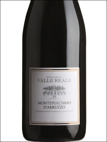 фото Valle Reale Montepulciano d'Abruzzo DOC Валле Реале Монтепульчано д'Абруццо Италия вино красное