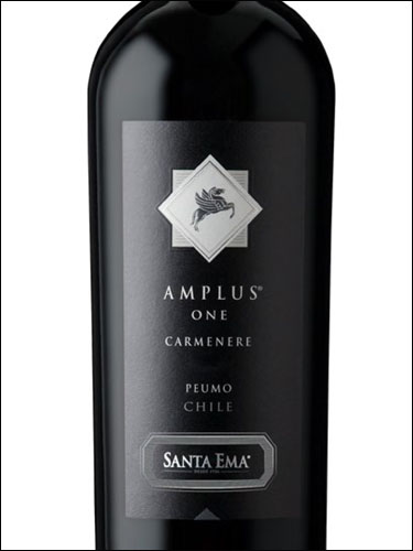 фото Santa Ema Amplus One Peumo DO Санта Эма Амплус Уан Пеумо ДО Чили вино красное