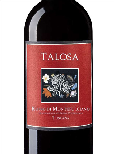 фото Talosa Rosso di Montepulciano DOC Талоза Россо ди Монтепульчано Италия вино красное