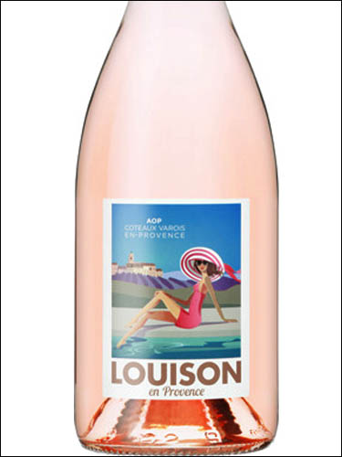 фото Louison en Provence Coteaux Varois en Provence Rose AOP Луизон ен Прованс Кото Варуа ан Прованс Розе Франция вино розовое