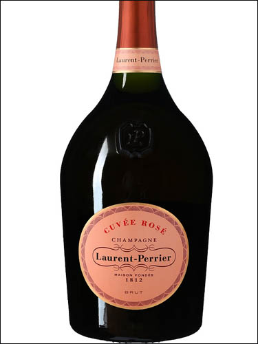 фото Champagne Laurent-Perrier Cuvee Rose Brut Шампанское Лоран-Перье Кюве Розе Брют Франция вино розовое