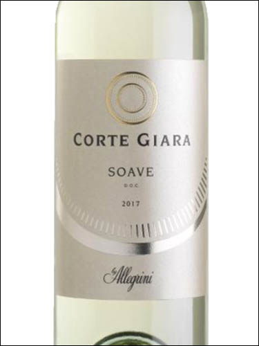 фото Allegrini Corte Giara Soave DOC Аллегрини Корте Джара Соаве Италия вино белое