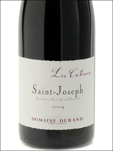 фото Domaine Durand Les Coteaux Saint-Joseph AOC Домен Дюран Ле Кото Cен-Жозеф Франция вино красное