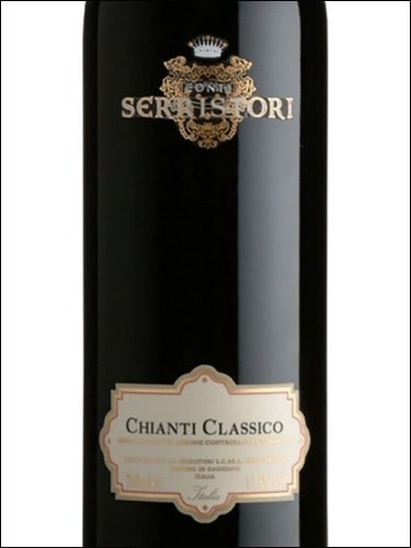 фото Conti Serristori Chianti Classico DOCG Конти Серристори Кьянти Классико Италия вино красное