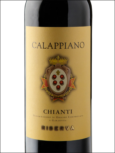 фото Calappiano Chianti Riserva DOCG Калаппьяно Кьянти Ризерва Италия вино красное