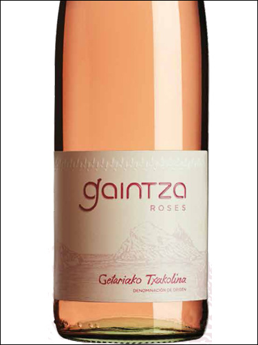 фото вино Gaintza Roses Getariatico Txacolina DO 