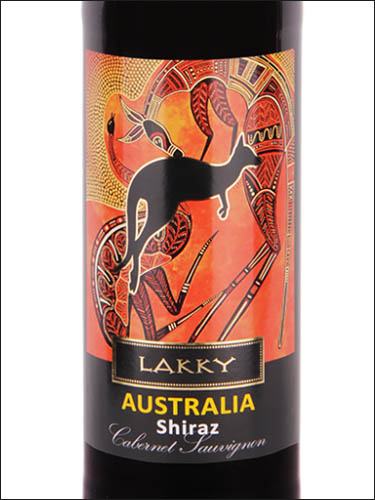 фото Lakky Shiraz-Cabernet Sauvignon Australia Лакки Шираз-Каберне Совиньон Австралия Австралия вино красное