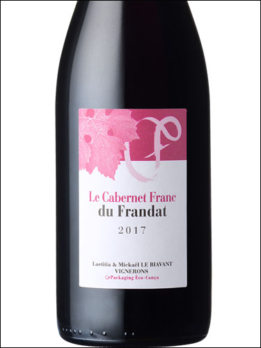 фото Le Cabernet Franc du Frandat Buzet AOC Ле Каберне Фран де Франда Бюзе Франция вино красное