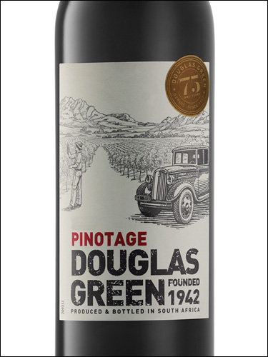 фото Douglas Green Pinotage Дуглас Грин Пинотаж ЮАР вино красное