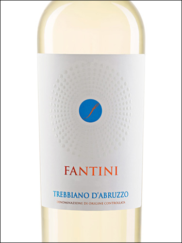 фото Fantini Trebbiano d’Abruzzo DOC Фантини Треббьяно д'Абруццо Италия вино белое