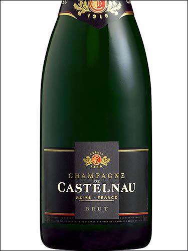 фото Champagne de Castelnau Brut Шампань де Кастельно Брют Франция вино белое