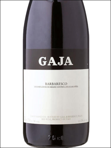 фото Gaja Barbaresco DOCG Гайа Барбареско Италия вино красное